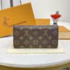 Louis Vuitton Sarah Wallet Brown - best quality fake designer bag
