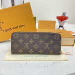 Louis Vuitton Clemence Wallet Brown - top-grade luxury bag dupe