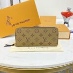 Louis Vuitton Clemence Wallet Light Brown