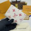 Louis Vuitton Zipper Coin Purse White&Pink - elite factory replica handbag