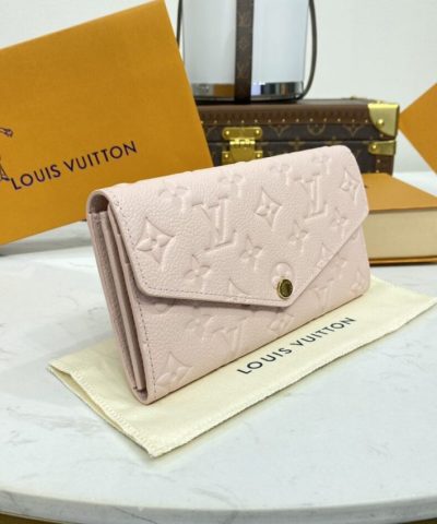 Louis Vuitton Sarah Wallet Pink - 1:1 premium replica handbag