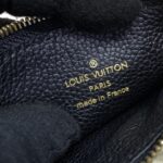 Louis Vuitton Romy Card Holder Black - elite factory replica handbag