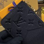 Louis Vuitton Romy Card Holder Black - 1:1 premium replica handbag