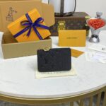 Louis Vuitton Romy Card Holder Black