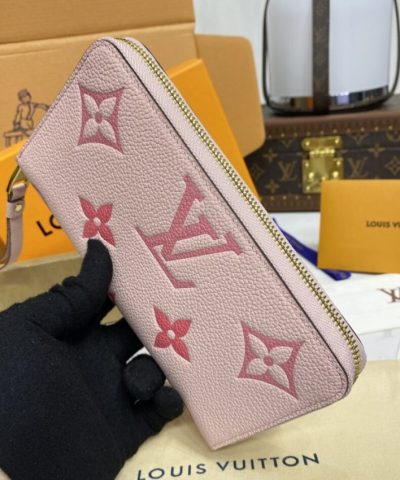 Louis Vuitton Zippy Wallet Pink - best quality fake designer bag