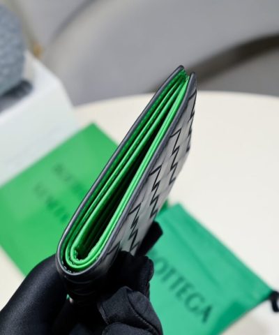 Fake Bottega Veneta 2 Fold Wallet - ultra-realistic fake purse