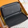 Louis Vuitton Zippy Wallet Black - top-grade luxury bag dupe