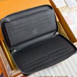 Louis Vuitton Zippy Wallet Black - top-grade luxury bag dupe