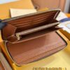 Louis Vuitton Zippy Wallet Brown - best quality fake designer bag