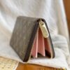 Louis Vuitton Zippy Wallet Brown&Pink - premium superclone handbag