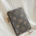 Louis Vuitton Romy Card Holder Brown - premium superclone handbag