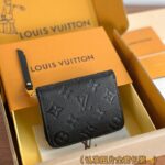 Louis Vuitton Zipper Coin Purse Black