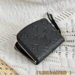 Louis Vuitton Zipper Coin Purse Black - premium superclone handbag
