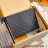 Louis Vuitton Pochette Voyage Black - best quality fake designer bag