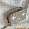 Louis Vuitton Zipper Coin Purse Beige - best quality fake designer bag