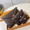 Louis Vuitton Kirigami Pochette Pouch Brown - top-grade luxury bag dupe