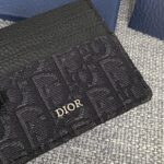 Replica Dior Card Holder Black Man - affordable luxury replica bag