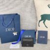 Fake Dior Card Holder Black Man - premium superclone handbag