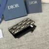 Fake Dior Zipper Card Holder White - high-end replica designer purse