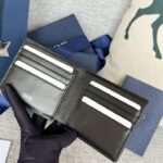 Replica Dior Jacquard Wallet Oblique Black