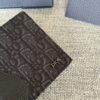 Fake Dior Jacquard Wallet Oblique Black - best quality fake designer bag