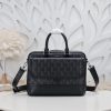 Replica Dior Hit The Road Briefcase Black - best quality fake designer bag