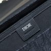 Fake Dior Saddle Messenger Bag Oblique Black - best quality fake designer bag