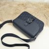 Fake Dior Saddle Messenger Bag Oblique Black - top-grade luxury bag dupe