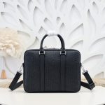 Replica Dior Gravity Briefcase Black - high-quality designer bag dupe