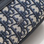 Replica Dior Rider Borsa a tracolla con cerniera nera