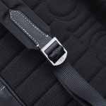 Replica Dior Saddle Zip Backpack Black Grained Calfskin