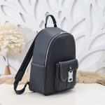 Replica Dior Saddle Zip Backpack Black Grained Calfskin - 1:1 premium replica handbag