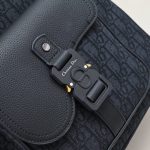 Replica Dior Saddle Zip Backpack Black
