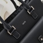 Replica Dior Saddle Shopping Tote Black