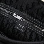 Replica Dior Saddle Shopping Tote Black - affordable luxury replica bag