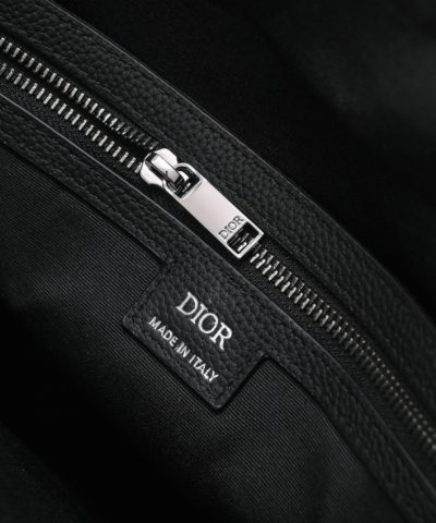 Replica Dior Saddle Shopping Tote Oblique Black - designer handbag clone