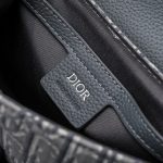 Replica Dior Saddle Messenger Bag Oblique Grey