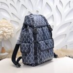 Replica Dior Hit The Road Backpack Blue Diamond - high-quality designer bag dupe