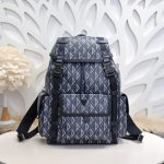 Replica Dior Hit The Road Backpack Blue Diamond - high-end replica designer purse