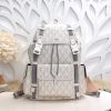 Fake Dior Hit The Road Backpack White Diamond - designer handbag clone
