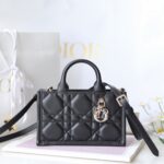 Replica Dior Tote Book Mini Black - high-quality designer bag dupe