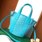 Goyard Belharra Turquoise Blue - replica di borsa premium 1:1