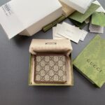 Replica Gucci Interlocking Wallet Brown