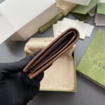Replica Gucci Interlocking Wallet Brown