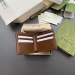 Replica Gucci Interlocking Wallet Brown