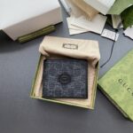 Replica Gucci Interlocking Wallet Black