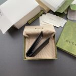 Replica Gucci Interlocking Wallet Black