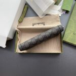 Replik Gucci Ophidia Reißverschluss Geldbörse Grau