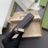 Fake Gucci Ophidia Zipper Wallet Grey - affordable luxury replica bag