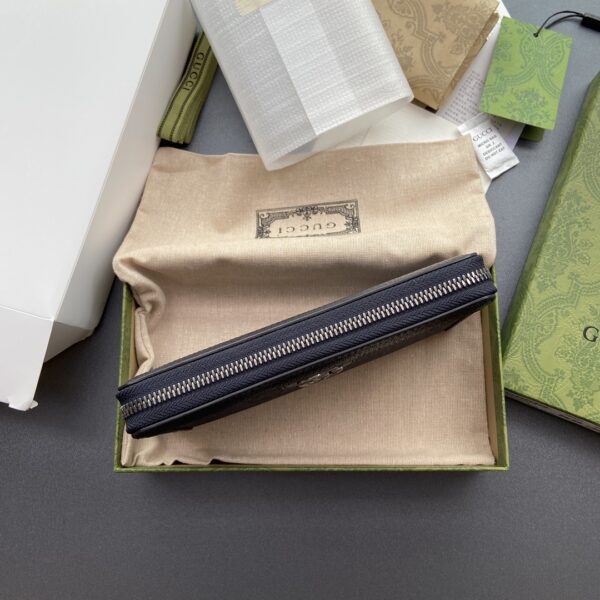 Gucci  Ophidia Zipper Wallet Black - Image 5